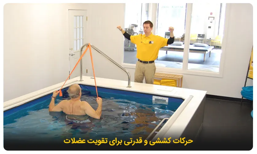 حرکات کششی در استخر