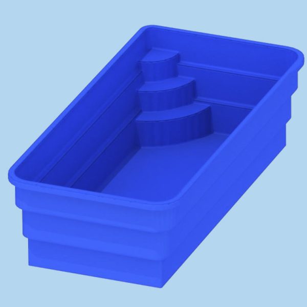 استخر فایبرگلاس سایز 2.6 در 5.6 متر