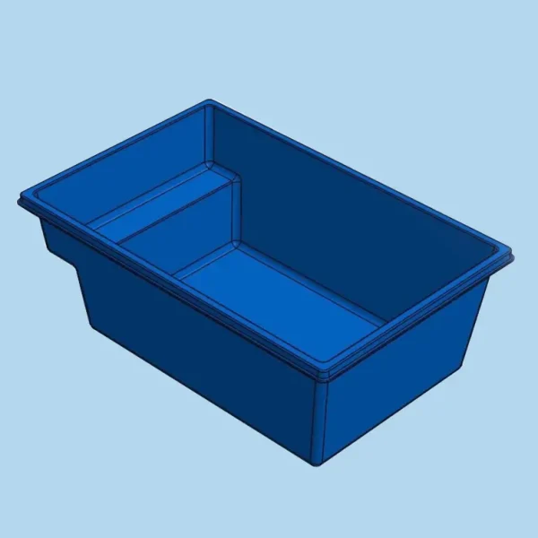 استخر فایبرگلاس 2 در 3 متر