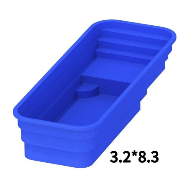 استخر پیش ساخته 8 3 × 3 2 متر